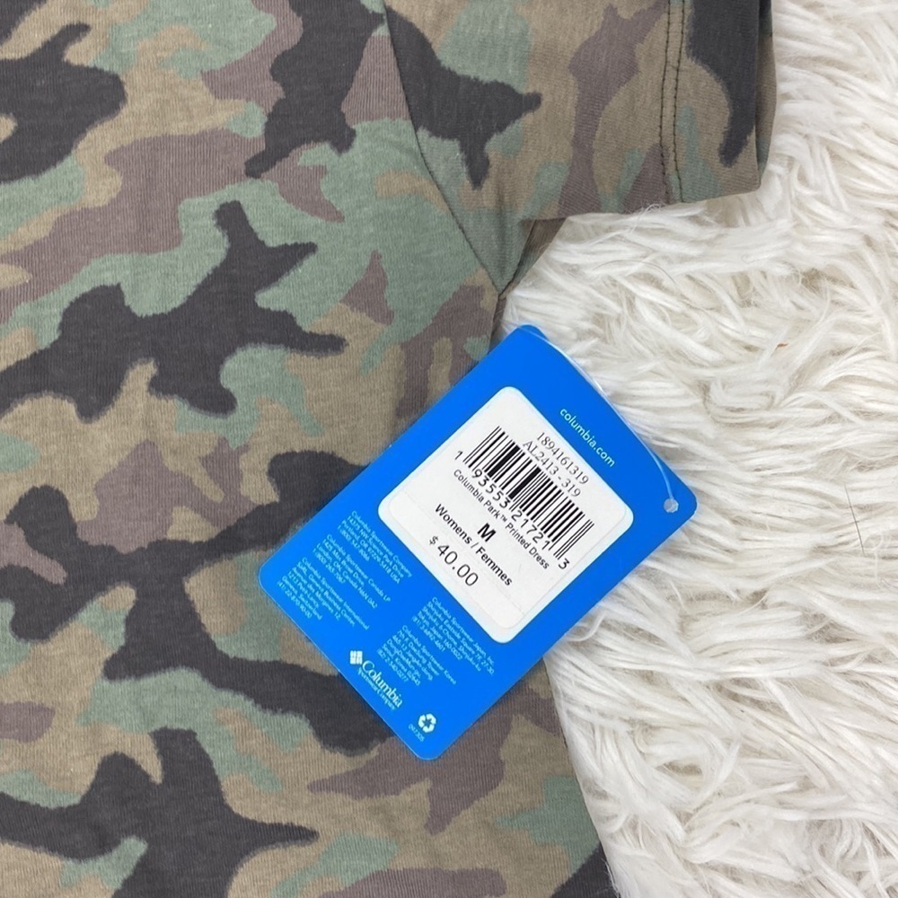 NWT Columbia Park Printed Camo Dress - Picture 2 of 5